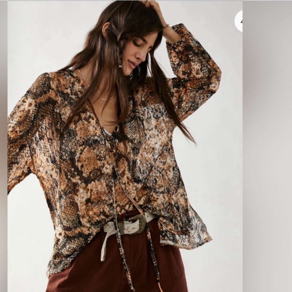 Free People Out For The Night Top